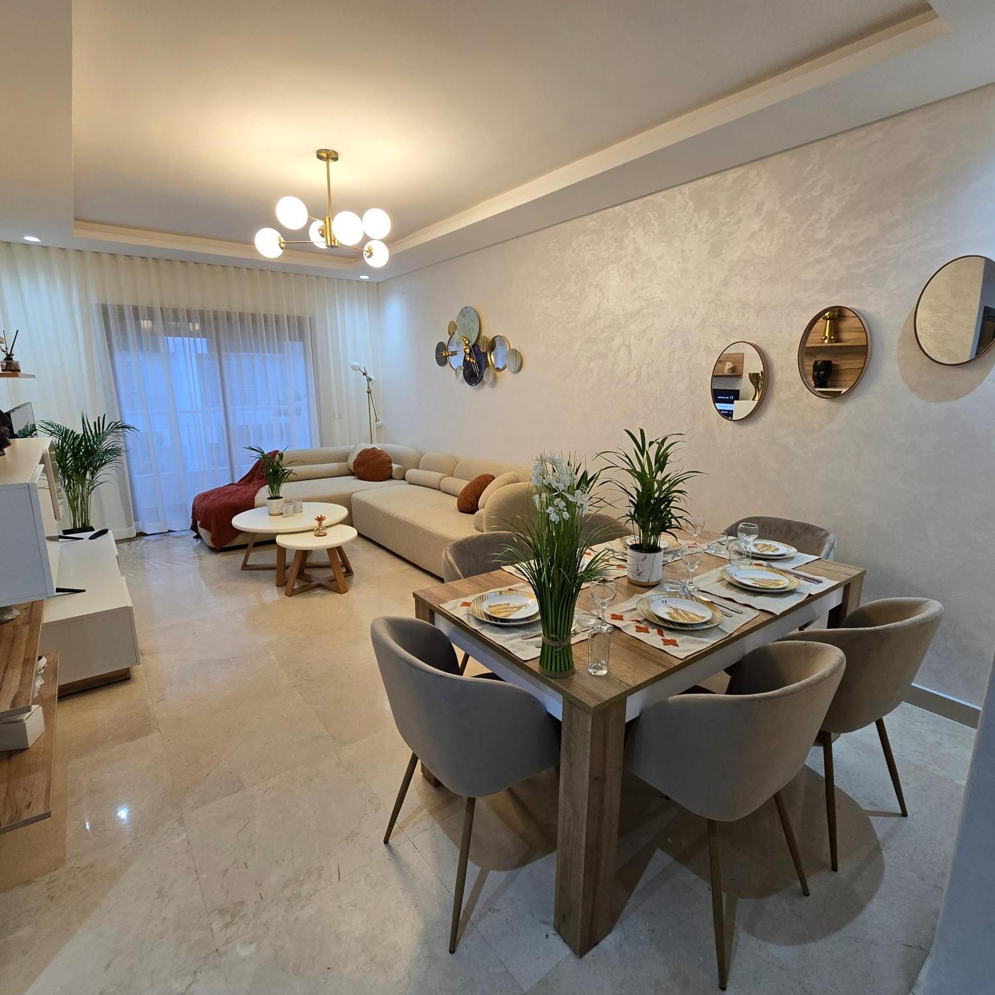 Appartement Charmant Au Parc De Mohammedia, A Seulement 2 Pas De La Plage 외부 사진