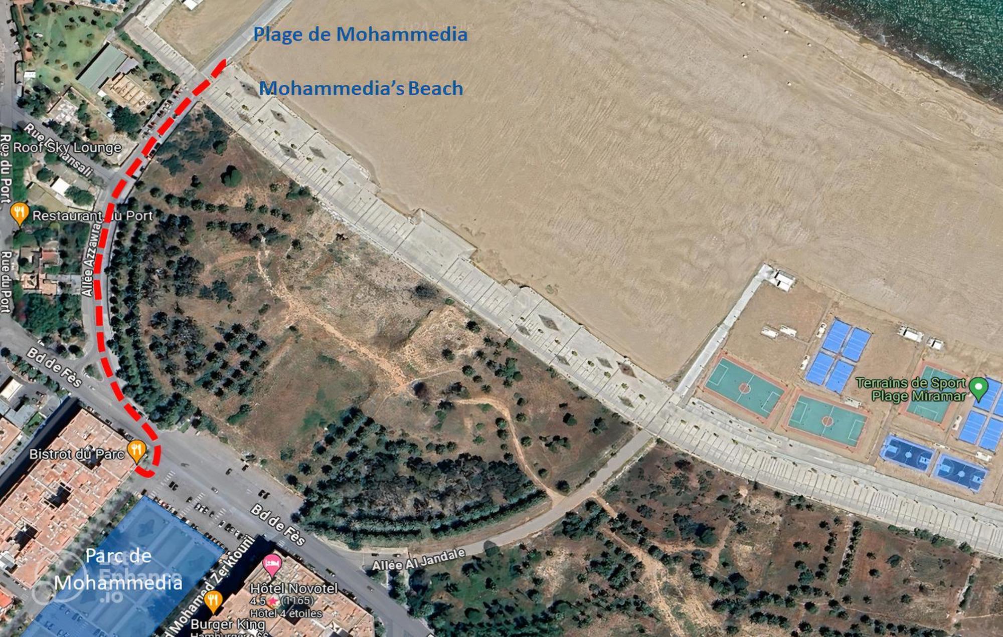 Appartement Charmant Au Parc De Mohammedia, A Seulement 2 Pas De La Plage 외부 사진